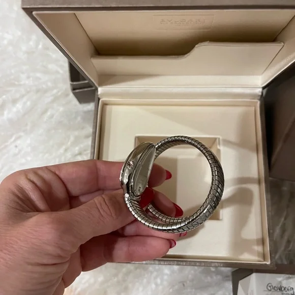 BVLGARI Tubogas Serpenti Stainless Steel Watch - Picture 10 of 11